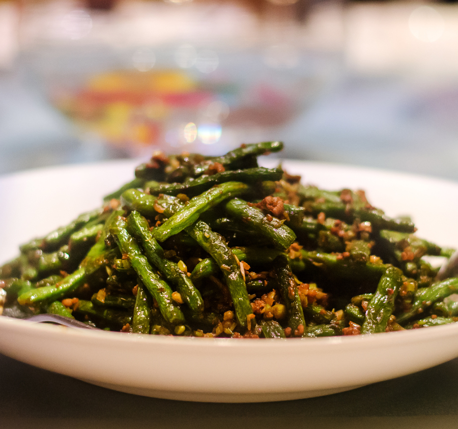 Green Beans with Garlic and Sun-Dried Tomatoes